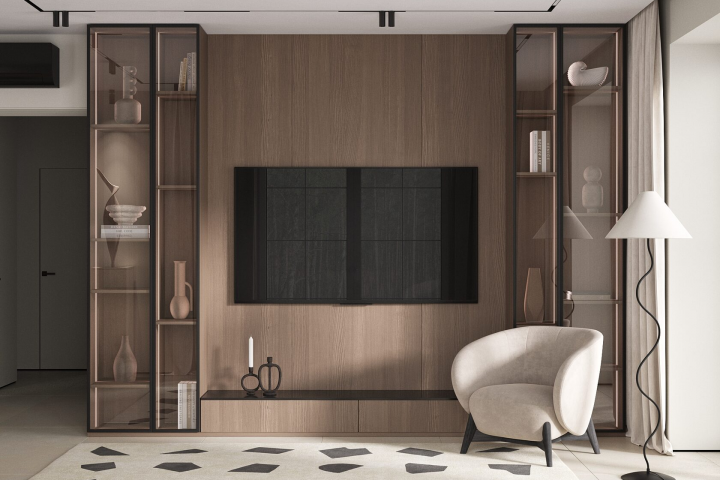 Светлый интерьер дома