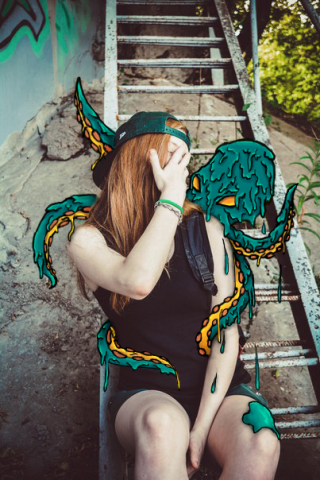 Рисование на фото