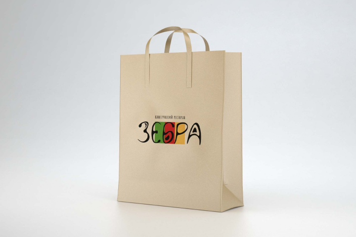 Логотип ресторана Зебра