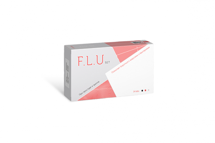Упаковка БАД Flu set 3