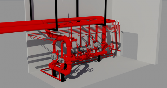 Помещение узлов управления