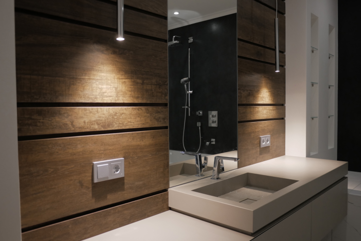 Интерьер ванной комнаты