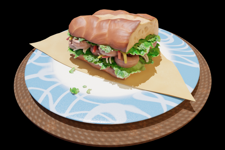 Shrimp Sandwich