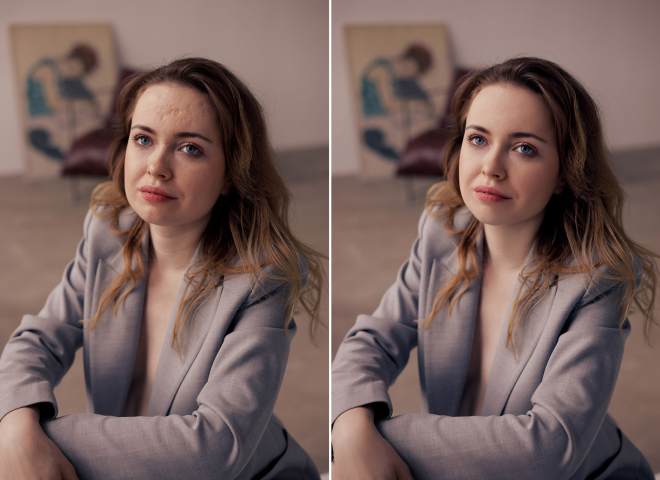 Обработка фотосессии