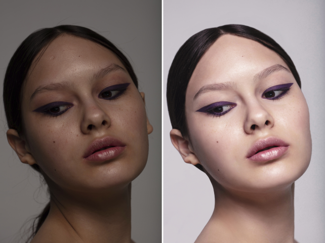 Ретушь кожи