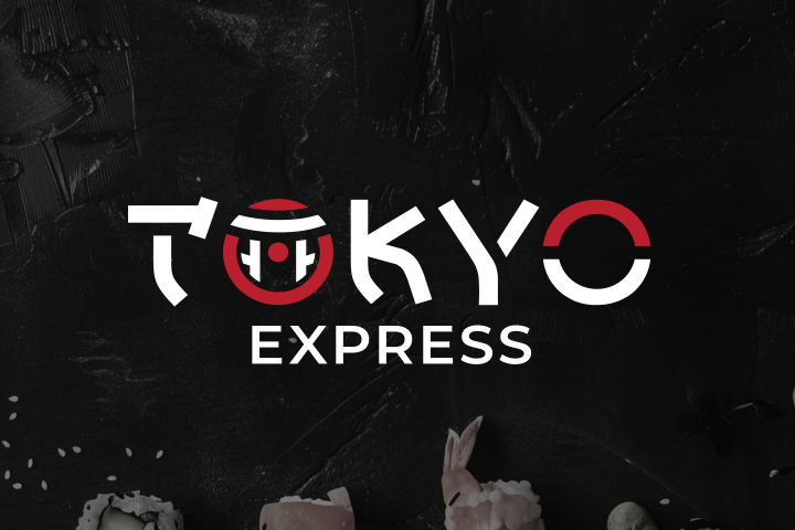 ЛОГОТИП ДЛЯ СУШИ-БАРА "TOKYO EXPRESS"