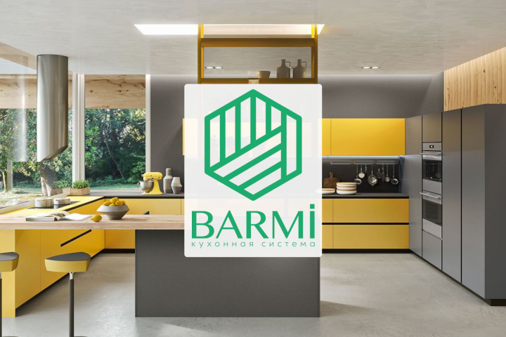 Логотип для компании по изготовлению кухонь "Barmi"