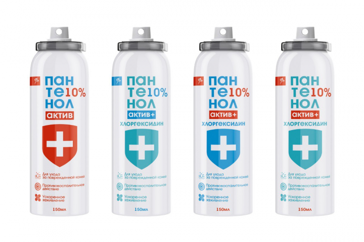 Разработка концепта упаковки"Пантенол".