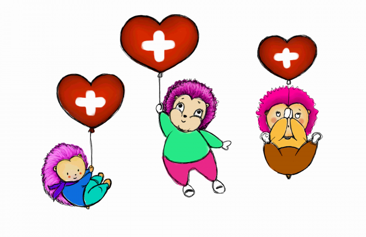 "Ёж Дай Пять", наброски