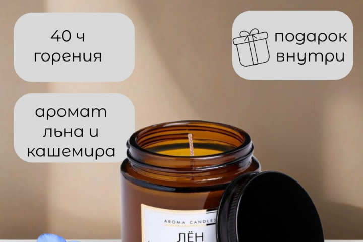 ароматизированная свеча