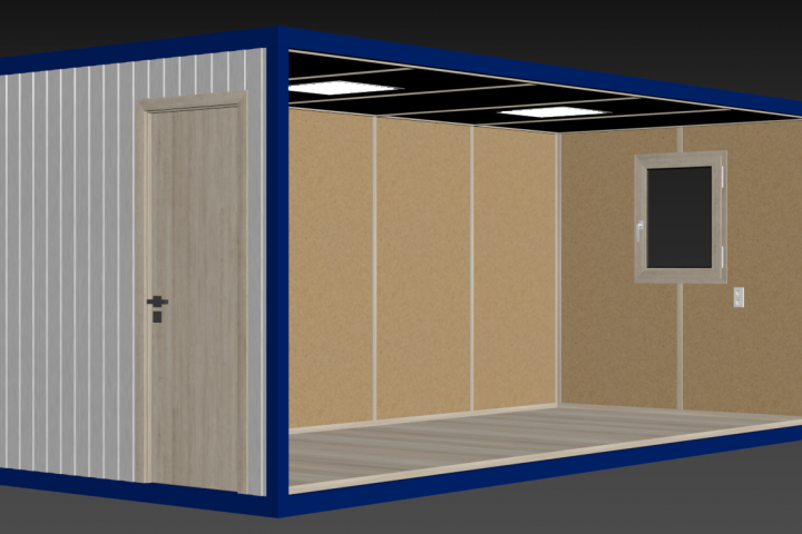 Моделирования контейнера