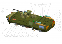 БТР-82А модель 1:43