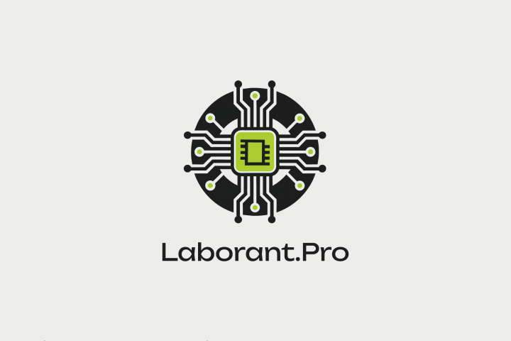 Логотип для сервис-центра "LaborantPro"