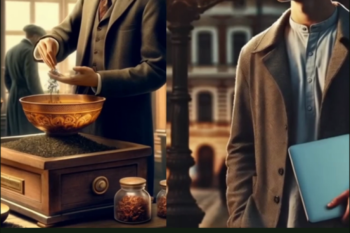 Рекламный креатив для блога в телеграм