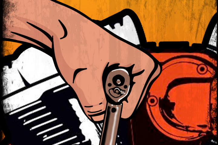 Лого и анимация для мото сервиса