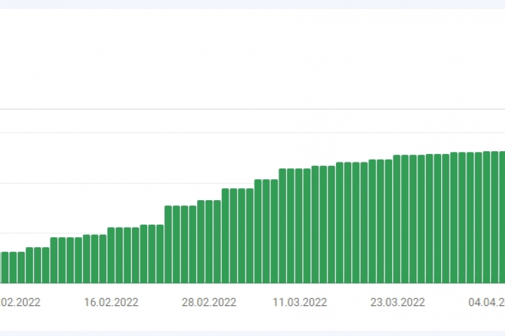 Индексация 10 тыс страниц в Google за 2 месяца