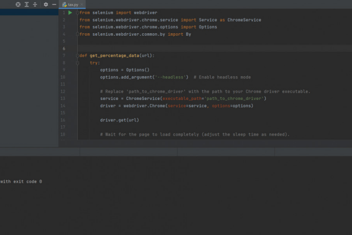 Разработка парсера по поиску контента на сайте