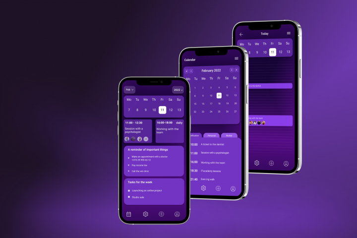 Mobile Calendar