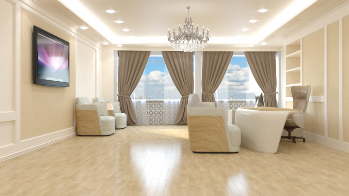 Интерьеры жилого комплекса. г.Сочи.