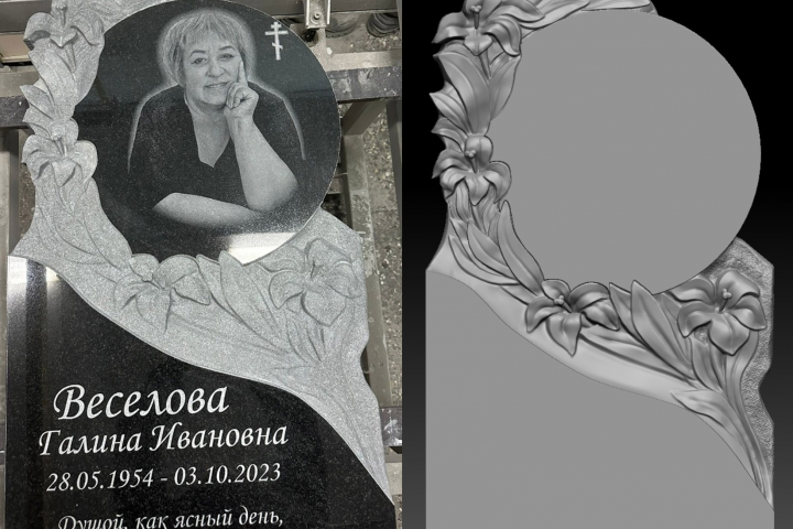 3Д модель памтника