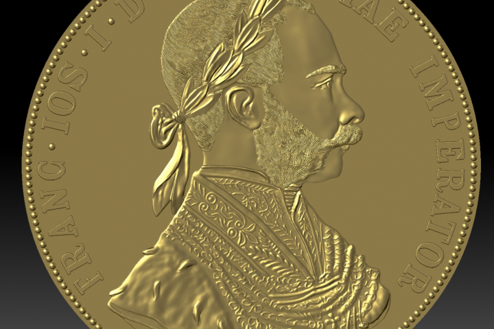 реплика старинной монеты