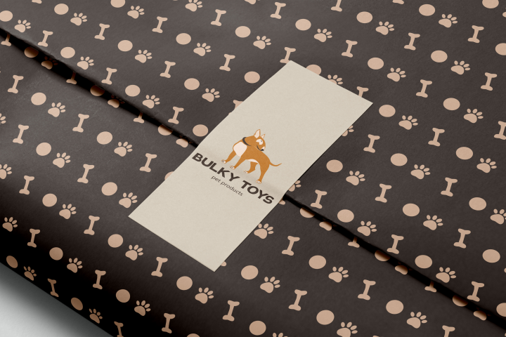 Разработка логотипа для бренда игрушек для собак