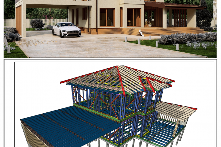 Каркасный дом