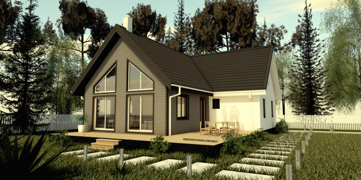 Villa Swanhall (Каркас 178 м2)