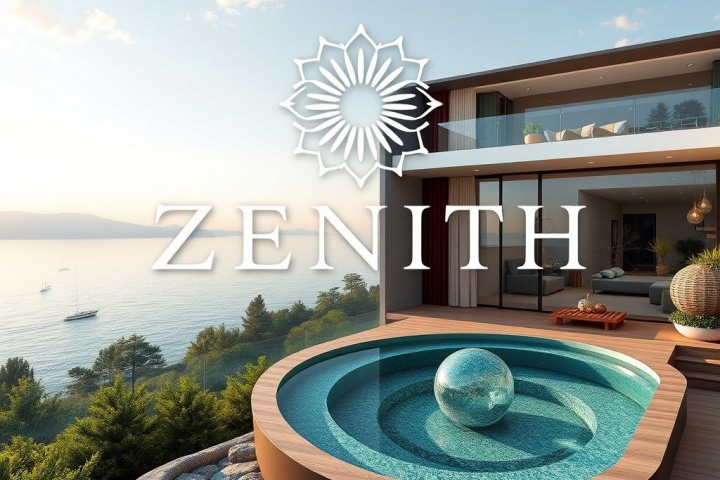 современный логотип для пятизвездочного отеля