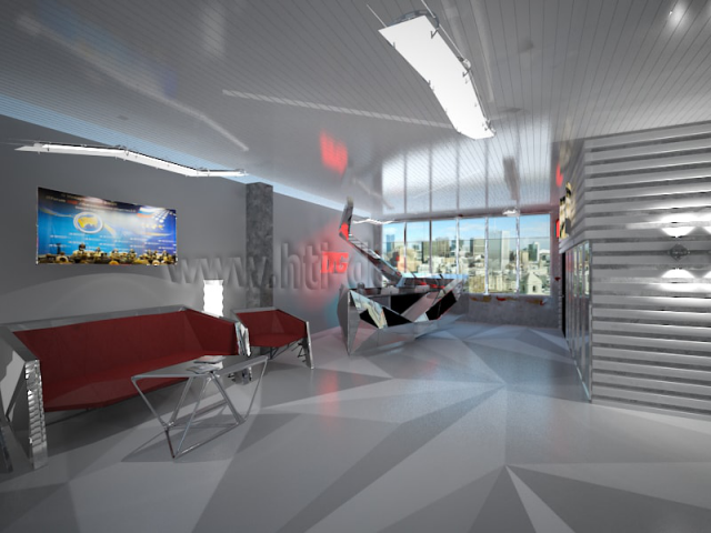 Офис в стиле хай-тек