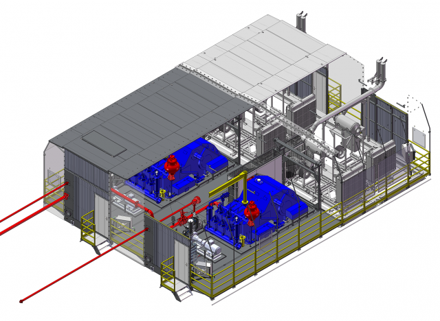 Блок насосный