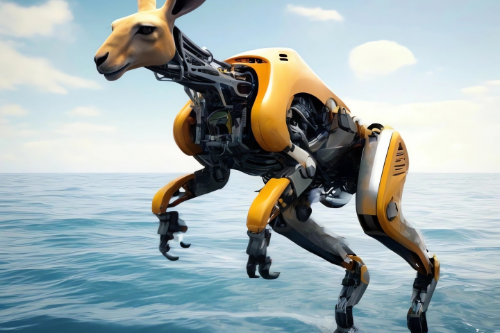 Кенгуру в стиле Boston Dynamics