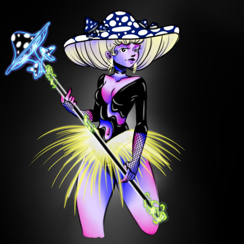 грибная ведьма