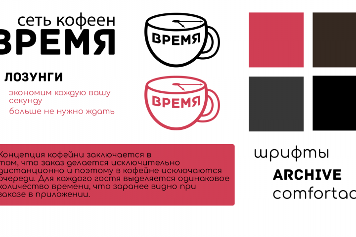 айдентика ВРЕМЯ