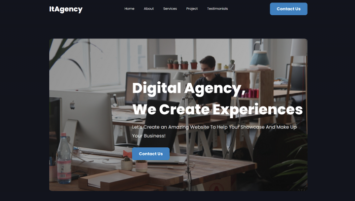 LandingPage "ItAgency"