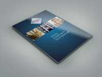 Дизайн обложки брошюры Optimalift. Победитель конкурса