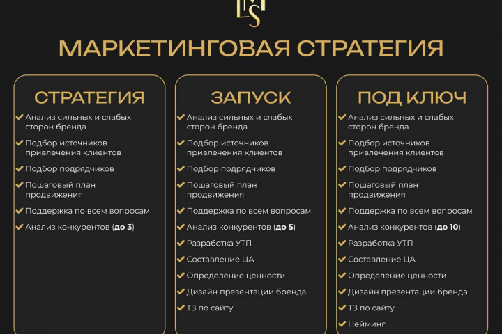 Маркетинговая стартегия