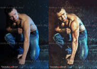 Художественная обработка с эффектом объема