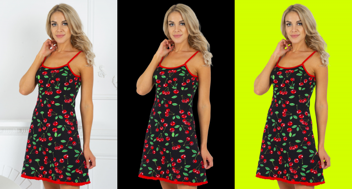 Обтравка девушки