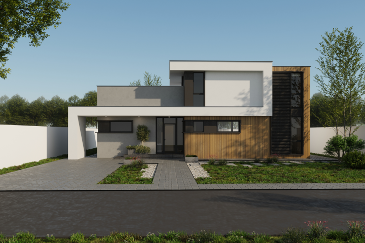 Проект индивидуального жилого дома