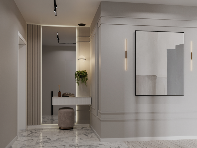 Дизайн интерьера прихожей