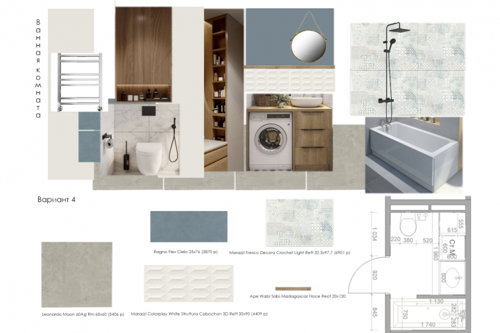 Коллаж сан.узла