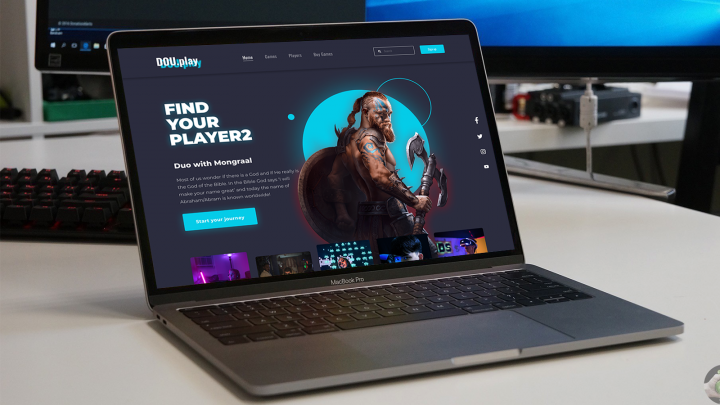 Дизайн игрового сайта