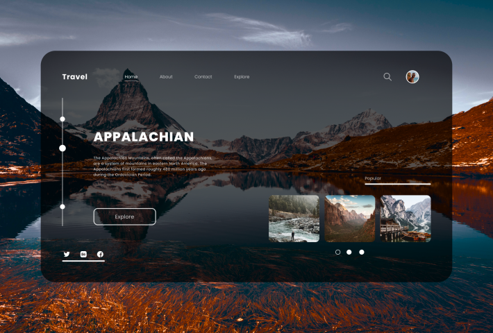 Travel - Landing Page