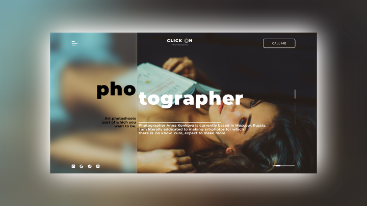 СlickOn - Ladnding Page