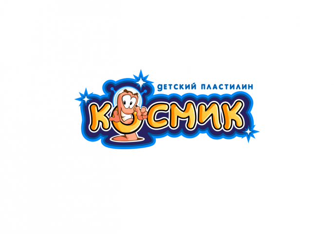 Логотип Космик детский пластилин