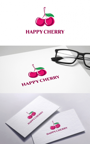 Логотип HAPPY CHERRY