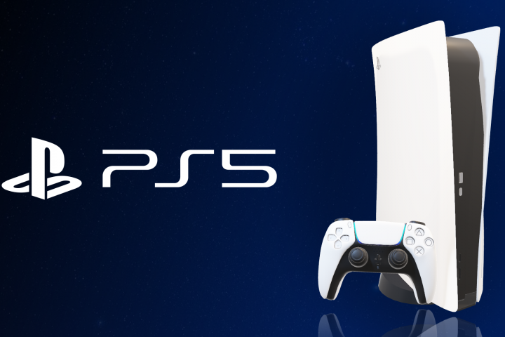 Презентация с 3д моделью PS5