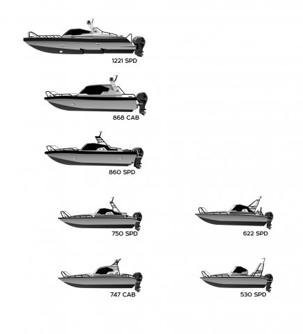 Отрисовка лодок и катеров на сайт