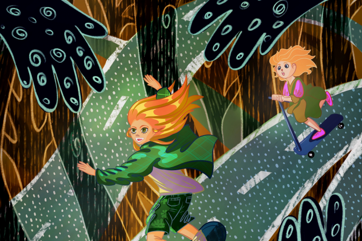 Обложка для детской книги